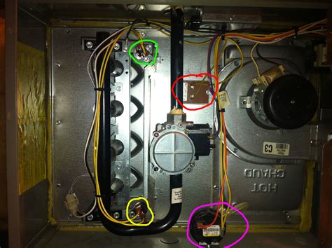 have a trane xv80. no fan blowing. burners working fine.. 4 blinks on red light so open high limit device. reset the two sensor switches to left and right of burner. checked voltage to motor and got 1 … read more